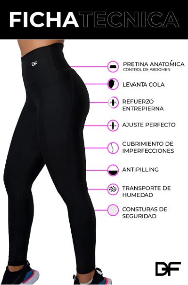 LOS LEGGINS MAS VIRALES, CON BOLSILLO, CONTROL DE ABDOMEN Y REFUERZO DE COSTURA
